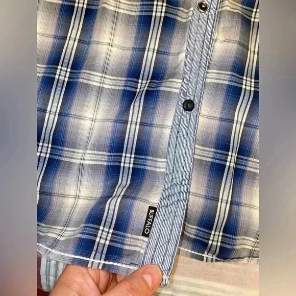 Buffalo premium shirts men’s cotton shirt 👕 for summer short sleeve - Picture 4 of 10